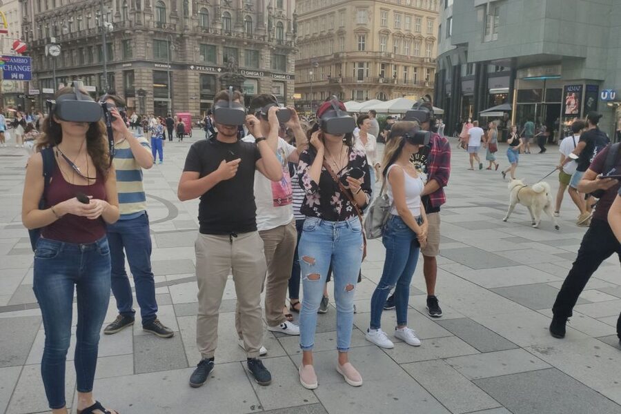 Vienna: Time Traveling Virtual Reality Sightseeing Tour - The plague and Augustin’s dark humor