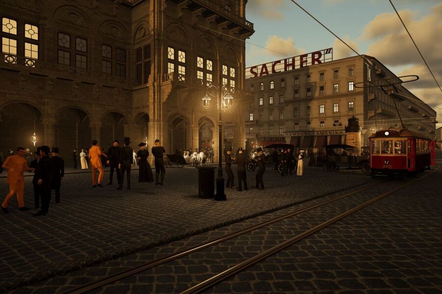 Vienna: Time Traveling Virtual Reality Sightseeing Tour - St. Stephen’s Square and the end of World War II